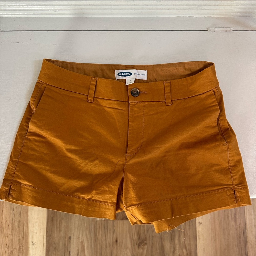 Old Navy Women's High Waist Brown EveryDay Shorts